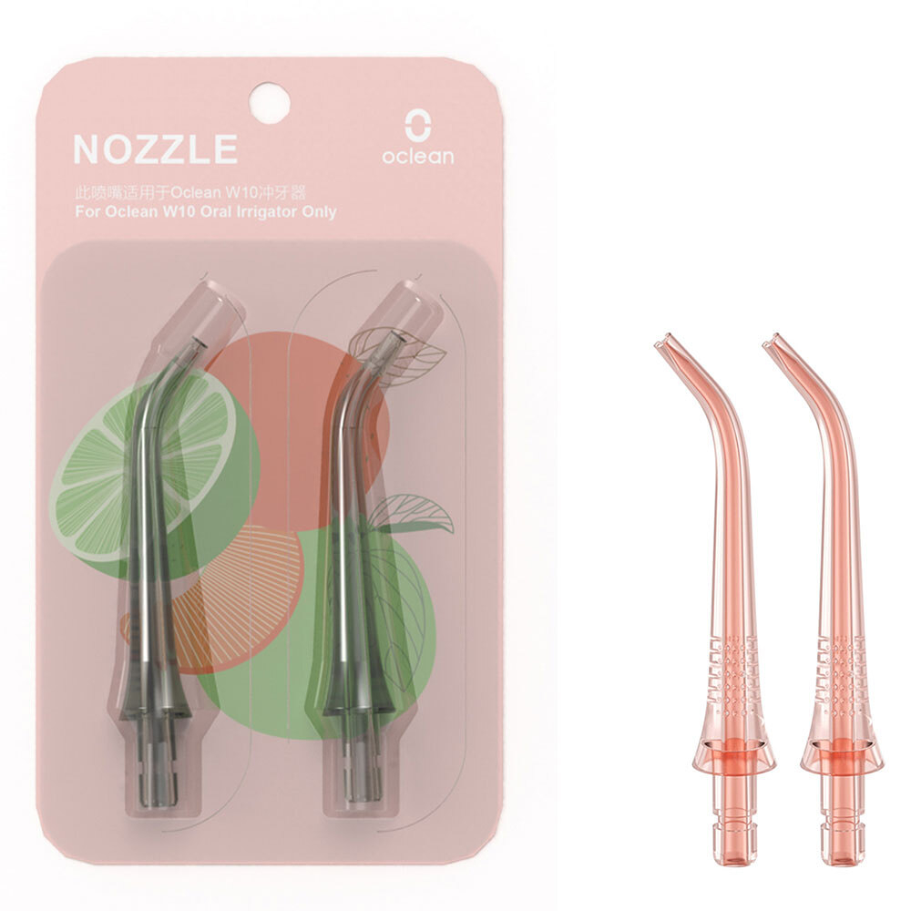 E-shop OCLEAN Náhradné trysky ústnej sprchy N10-W10 Ružové 2 kusy
