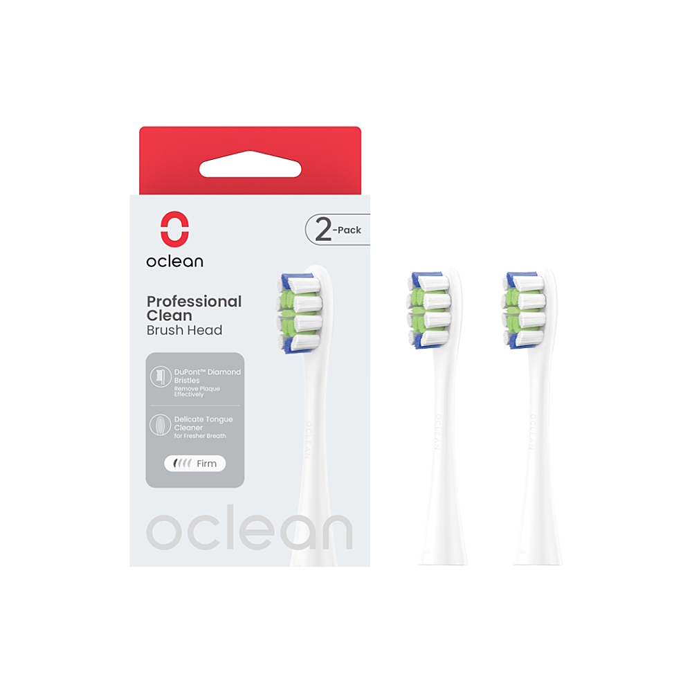 E-shop OCLEAN Professional Clean P1C1 W02 náhradná hlavica biele 2ks