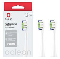 OCLEAN Professional Clean P1C1 W02 náhradná hlavica biele 2ks