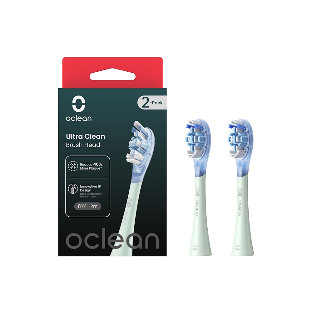 E-shop OCLEAN Ultra Clean UC01 náhradná hlavica zelená 2ks