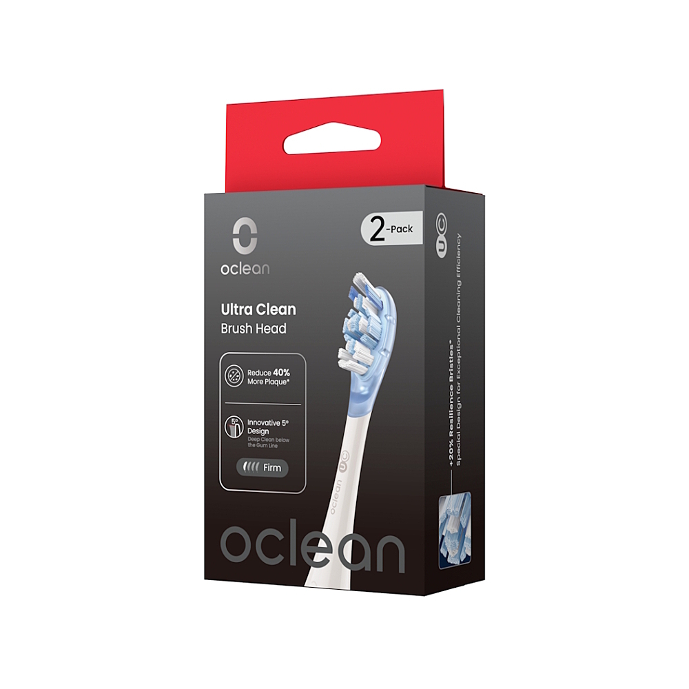 E-shop OCLEAN Ultra Clean UC03 W02 náhradná hlavica biele 2ks