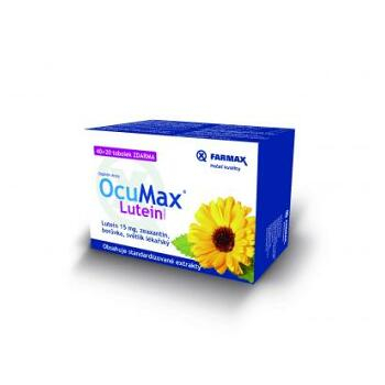 FARMAX Ocumax lutein 4, 40 + 20 kapsúl ZDARMA