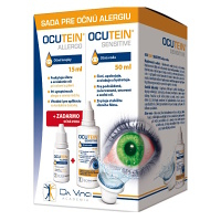 OCUTEIN Alergo očné kvapky 15 ml + očná voda 50 ml ZDARMA
