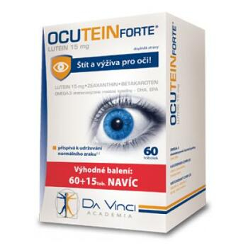 OCUTEIN Forte Lutein 15 mg 60 + 15 kapsúl
