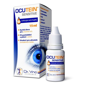 DA VINCI ACADEMIA OCUTEIN Sensitive očné kvapky 15 ml