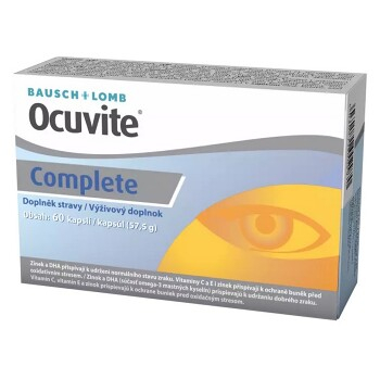 OCUVITE Complete 60 kapsúl (Zrak, oči) - Viaczložkové