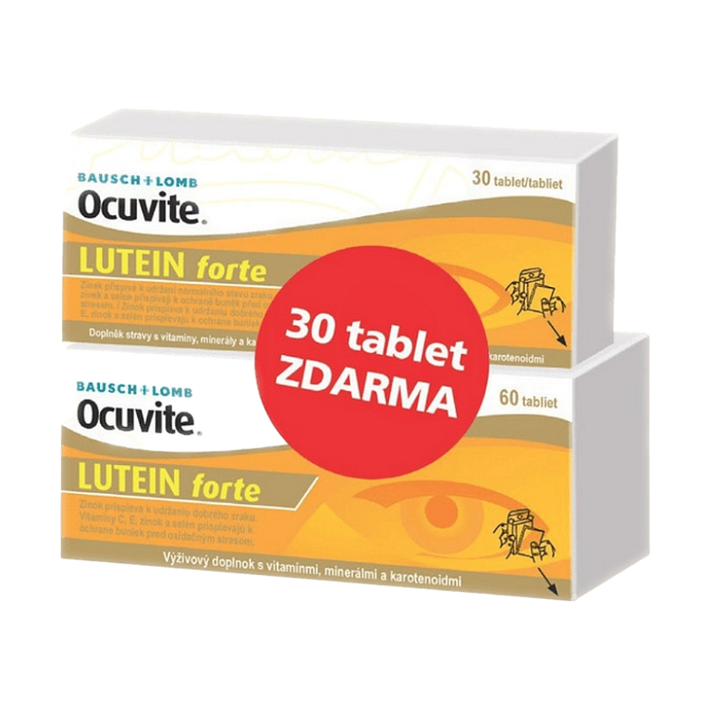 OCUVITE Lutein forte 60+30 tabliet