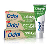 ODOL Zubná pasta Naturals Herbal Fresh 3 x 75 ml