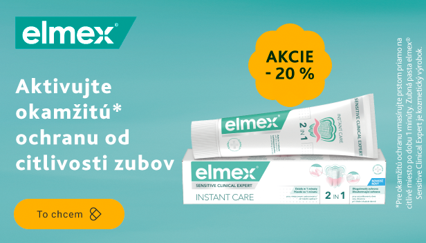 Elmex zľava 20%