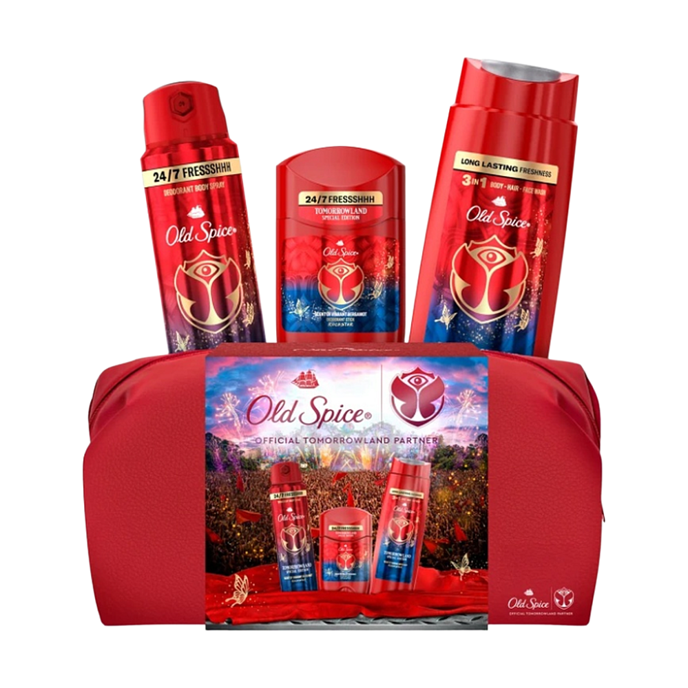 OLD SPICE Bergamont Xmass sada Tomorrowland 3 kusy kúpite na Mojalekaren.sk