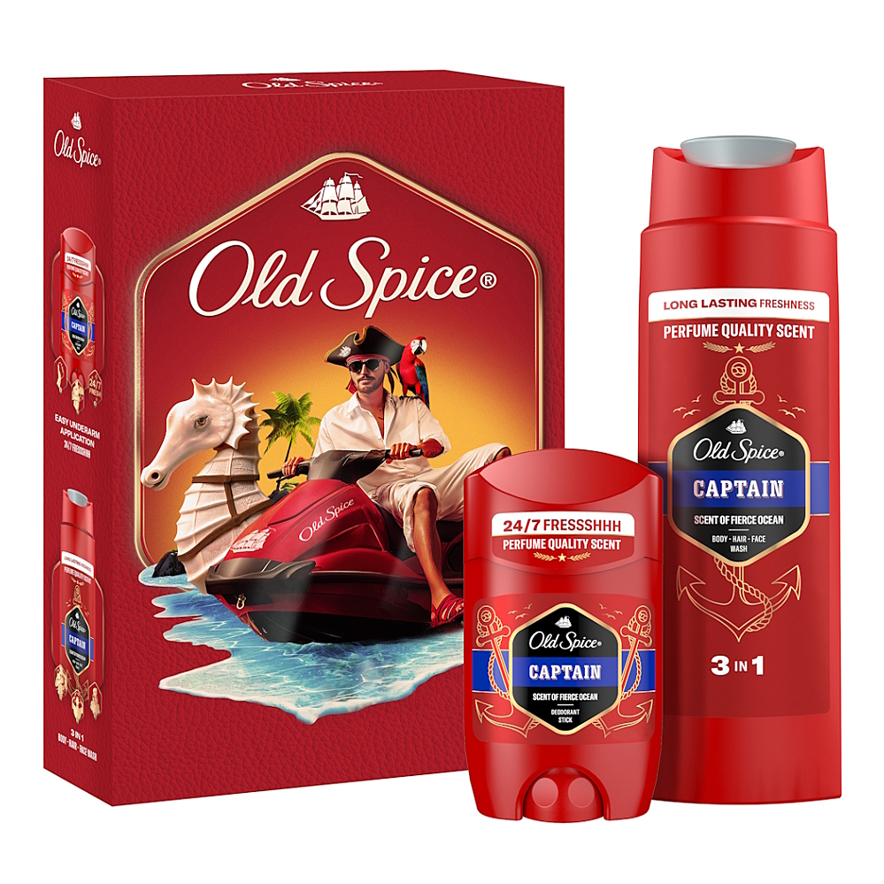 OLD SPICE Captain Darčeková sada pre mužov 2 kusy