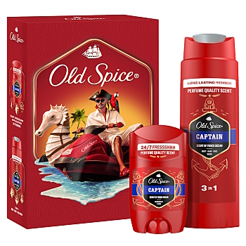 OLD SPICE Captain Darčeková sada pre mužov 2 kusy (Kozmetické balíčky)