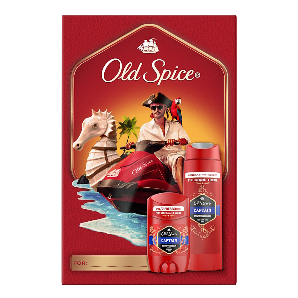 OLD SPICE Captain Darčeková sada pre mužov 2 kusy