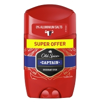 OLD SPICE Tuhý dezodorant Captain 2 x 50 ml