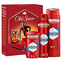 OLD SPICE WhiteWater Xmas Darčeková sada s hrou Domino 3 kusy