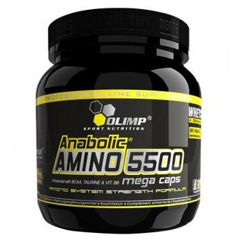 Anabolic Amino 5500, komplexné aminokyseliny, Olimp, 400 kapslí