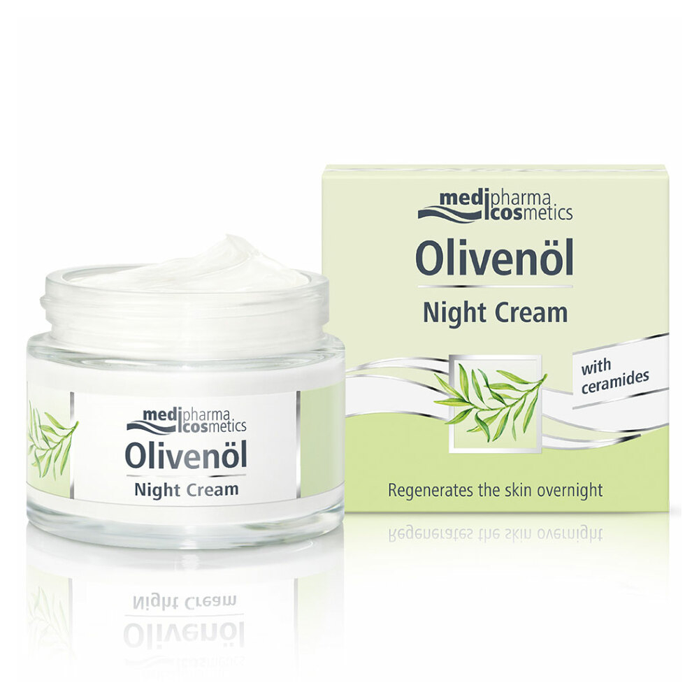OLIVENÖL Nočný regeneračný krém s ceramidmi 50 ml