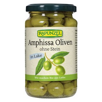RAPUNZEL Zelené olivy Amphissa BIO 315 g