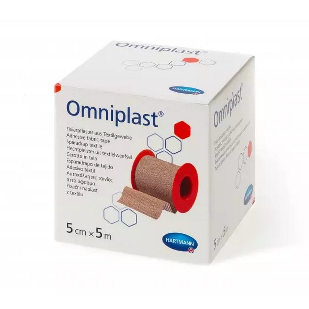 E-shop HARTMANN Omniplast náplasť textilná 5 cm x 5 m 1 kus