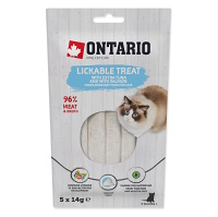 ONTARIO Lízacia pochúťka extra tuniak a losos 5x14 g