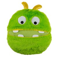 OOTB Zippy Friends plyšový vankúš zelený