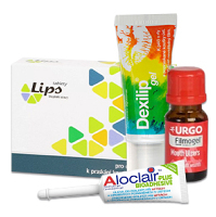 Starajte sa o opary, afty, popraskané kútiky