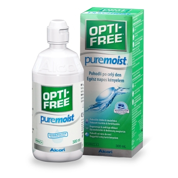 OPTI-FREE PureMoist Roztok na kontaktné šošovky 300 ml
