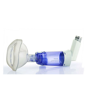 OPTICHAMBER Diamond súprava inhalačný nadstavec + maska S (Inhalačné prístroje)