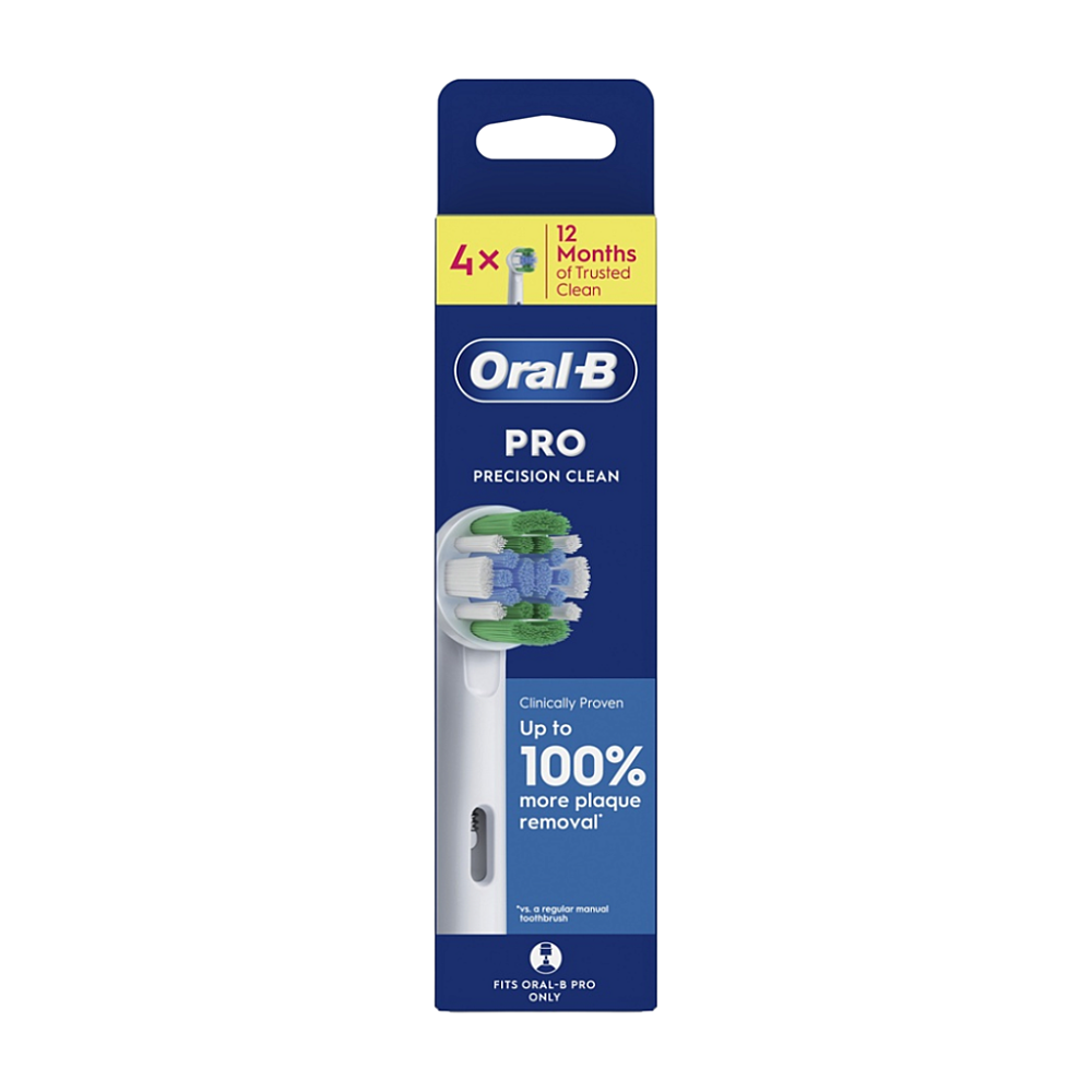ORAL-B EB 20-4 PRE Precision Clean Kefkové hlavy 4 kusy