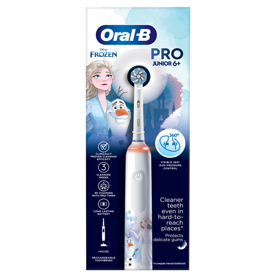 ORAL-B Pro 3 Frozen junior elektrická zubná kefka kúpite na Mojalekaren.sk
