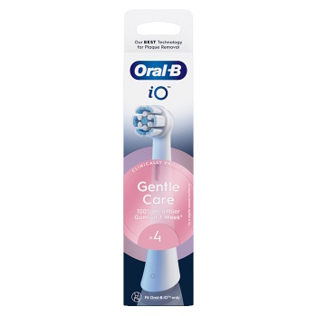 ORAL-B IO Gentle care náhradné hlavice 4 kusy (Náhradné hlavice k zubným kefkám)