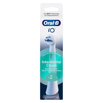ORAL-B IO Interdental clean náhradná hlavica 2 kusy (Náhradné hlavice k zubným kefkám)