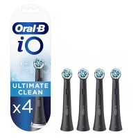 ORAL-B iO Ultimate Clean Black náhradná hlavica 4 ks