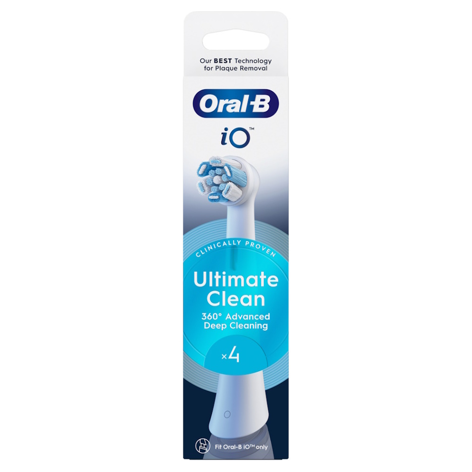 ORAL-B iO Series Ultimate Clean, kefkové hlavy, biele 4 ks