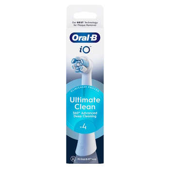 ORAL-B iO Ultimate Clean White náhradné hlavice 4 kusy (Náhradné hlavice k zubným kefkám)