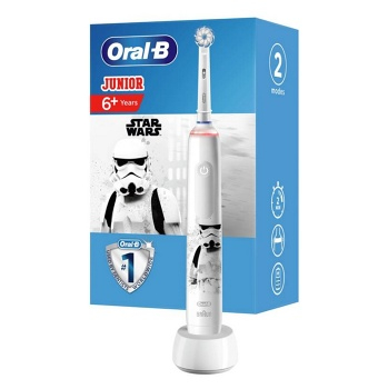 Oral-B Junior PRO 3 Star Wars White zubná kefka