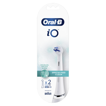 ORAL-B IO specialized clean náhradná hlavica 2 kusy (Náhradné hlavice k zubným kefkám)