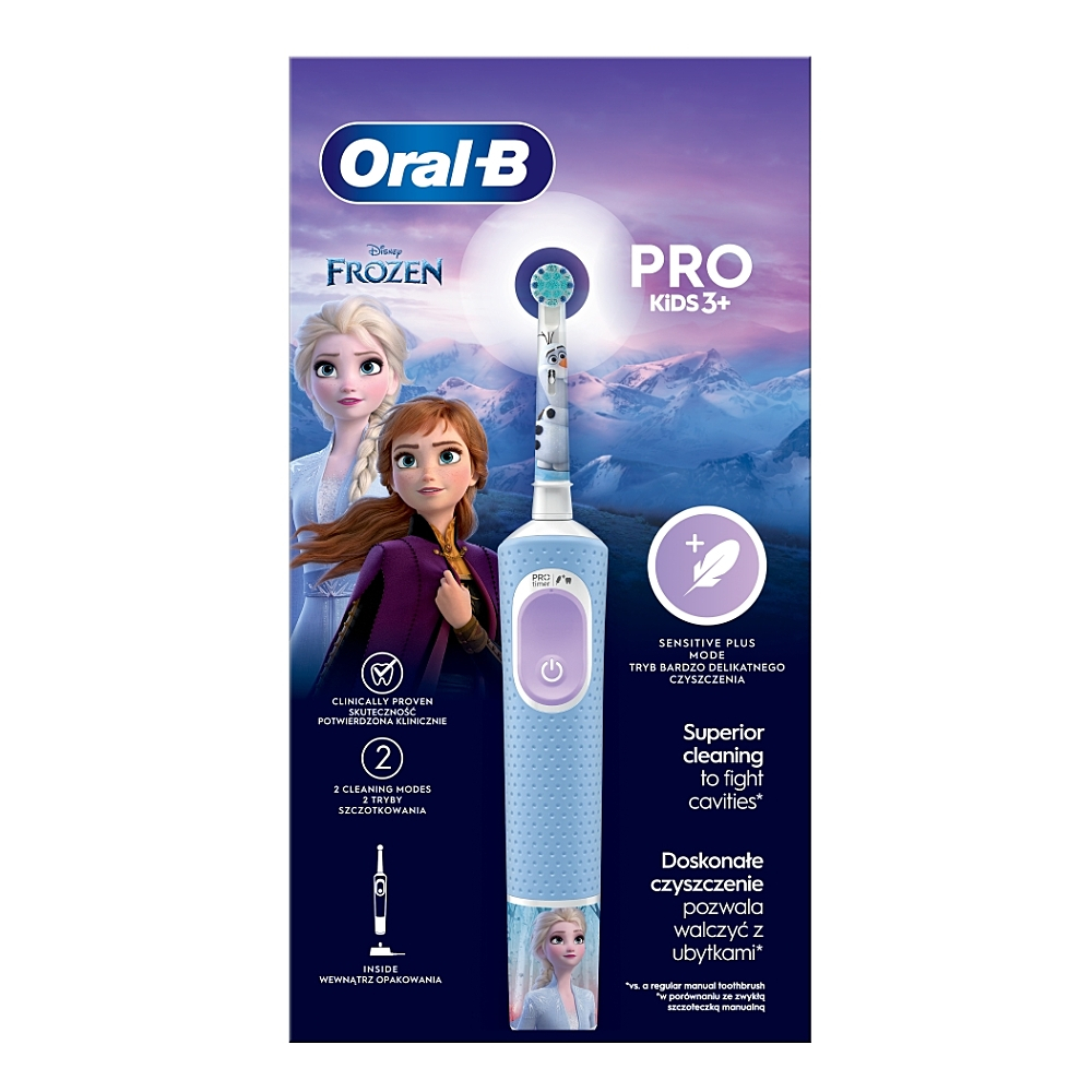 ORAL-B Pro Kids Elektrická zubná kefka Ľadové kráľovstvo