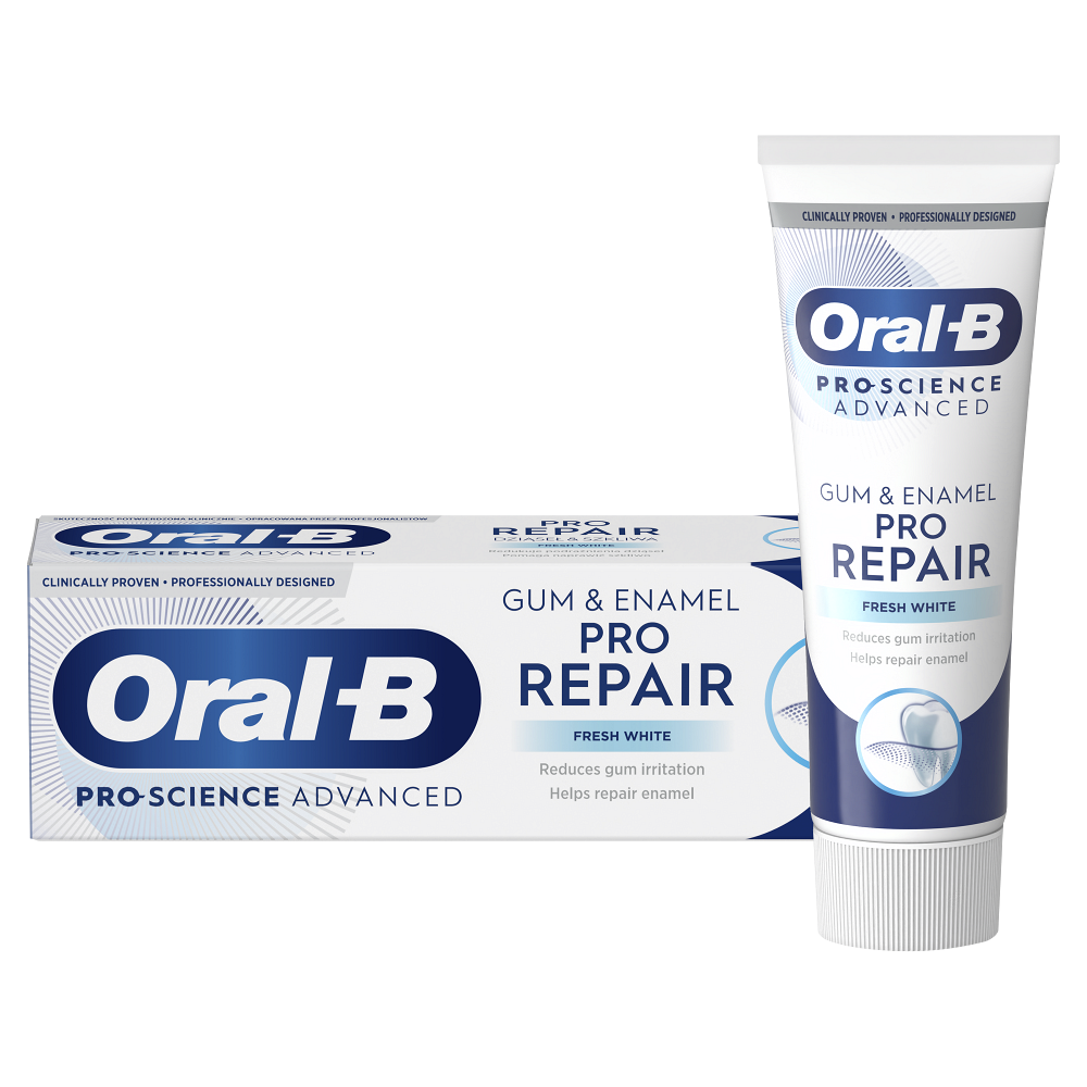 Oral-B Gum & Enamel Pro-Repair Zubná pasta Fresh White 75 ml kúpite na Mojalekaren.sk