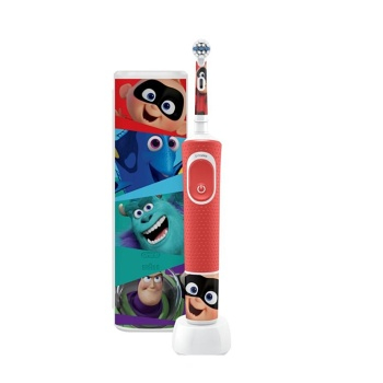 ORAL-B Vitality D100 Kids Pixar detská zubná kefka + cestovné púzdro