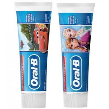 ORAL-B Detská zubná pasta Frozen&Cars 3-5rokov 75 ml