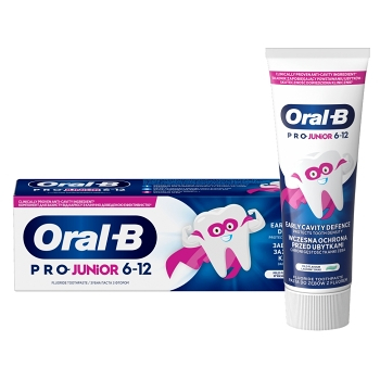 Oral-B Junior zubná pasta pre deti vo veku 6 - 12 rokov 75 ml (Zubné pasty pre deti)