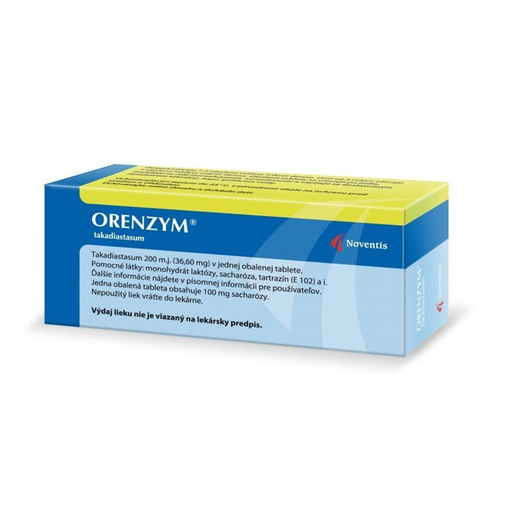 ORENZYM obalené tablety 36,60 mg 50 tabliet kúpite na Mojalekaren.sk