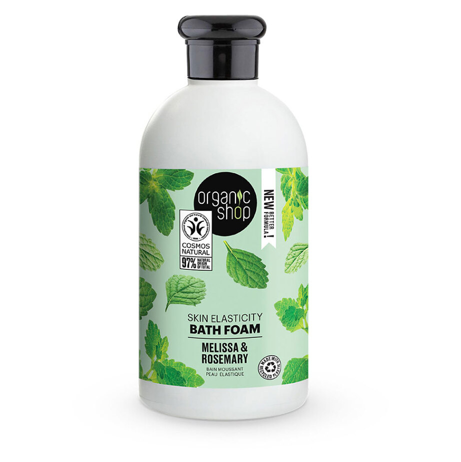 ORGANIC SHOP Kúpeľová pena Melissa a rozmarín 500 ml kúpite na Mojalekaren.sk