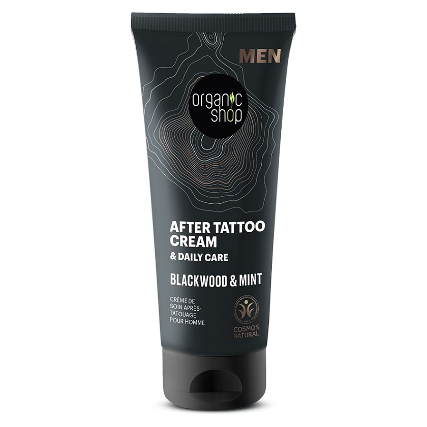 ORGANIC SHOP Krém na starostlivosť o tetovanie Blackwood a mäta 75 ml