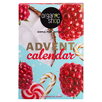 ORGANIC SHOP Natural Beauty Adventný kalendár 24 kusov (Kozmetické balíčky) - Prírodné