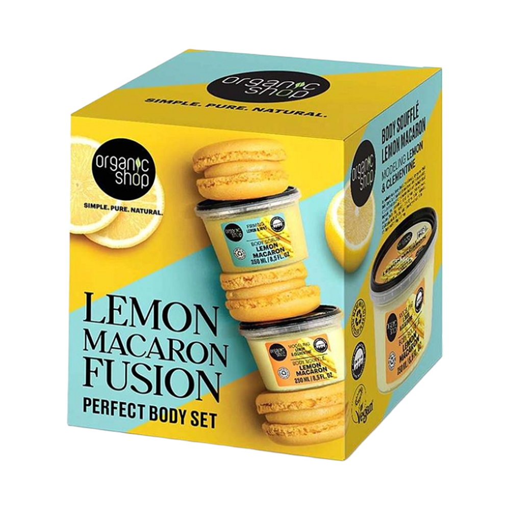 ORGANIC SHOP Citrónová makronka Darčekové balenie