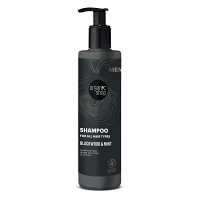 ORGANIC SHOP Šampón pre všetky typy vlasov Blackwood a mäta 280 ml