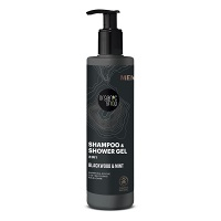 ORGANIC SHOP Sprchový gél a šampón 2 v 1 Blackwood a mäta 280 ml