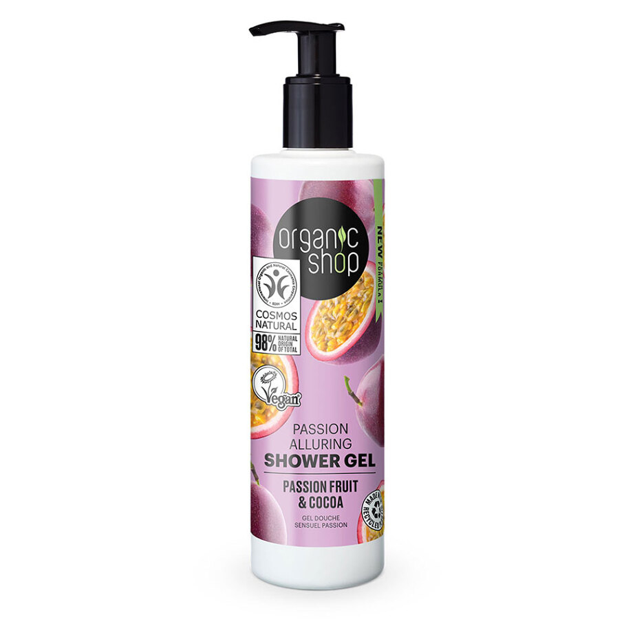 ORGANIC SHOP Zvodný sprchový gél Ovocné pokušenie s kakaom 280 ml kúpite na Mojalekaren.sk